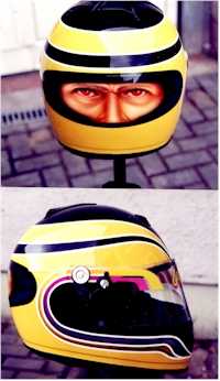 Airbrush helm Airbrush Design auf Helm mit Airbrush Gesicht
