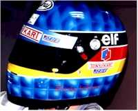 Airbrush helm Airbrush Design auf Helm Karthelm3 im Airbrush-Design