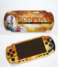 Airbrush Design God of War auf Sony Playstation Portable_PSP