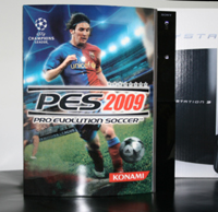 Airbrush Design PES 2009 auf Sony Playstation Three_PS3