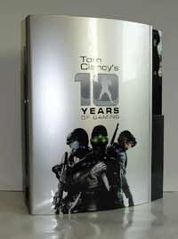 Airbrush Design 10 Jahre Tom Clancy´s auf Sony Playstation Three_PS3