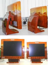 TFT - Flachbirmschirm im Airbrushdesign