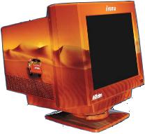 Monitor im Airbrushdesign