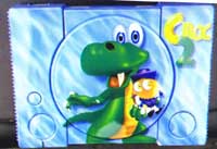 Airbrush Design Croc 2 auf Sony Playstation_PSX