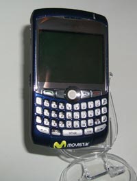 Airbrush Handy Airbrush Design auf Handy BlackBerry Curve moviestar