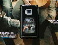 Airbrush Handy Airbrush Design auf Handy Nokia N81 Star Wars