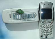 Airbrush Handy Airbrush Design auf Handy Nokia Battlefield