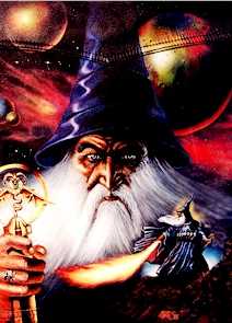 Airbrush Magier/Zauberer auf Lederjacke