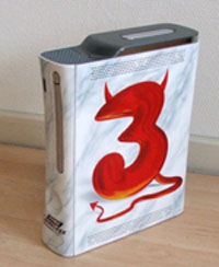 Airbrush Design Devil3 auf XBox360