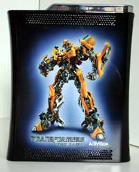 Airbrush Design Transformers auf XBox360