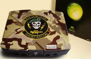 Airbrush Design Ghost Recon auf XBox