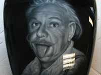 airbrush portrait tank