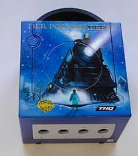 Airbrush Design Der Polarexpress auf Nintendo Gamecube