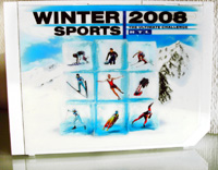 Airbrush Design Winter Sports 2008 auf Nintendo wii 