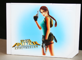 Airbrush Design Tomb Raider auf Nintendo wii 