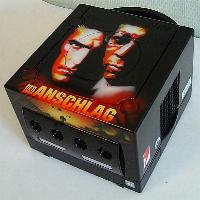 Airbrush Design Der Anschlag  auf Nintendo Gamecube