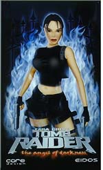 Airbrush Lara Croft - Tomb Raider - the angel of darkness - auf Sony Playstation PS2