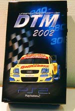 Airbrush DTM 2002 auf Sony Playstation PS2