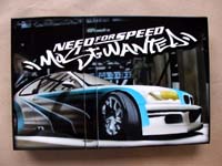 Airbrush Design Need for Speed Most Wanted auf Sony Playstation two_PS2