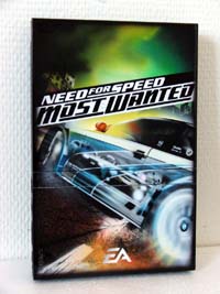 Airbrush Design Need for Speed Most Wanted auf Sony Playstation two_PS2